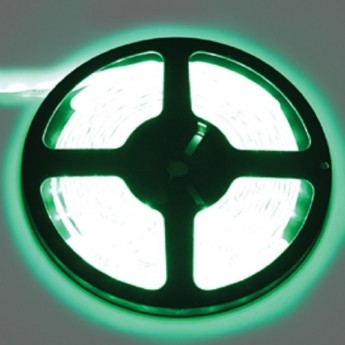 Светодиодная лента ECOLA LED strip 220V STD 4,8W/m IP68 12x7 60Led/m Green 100м.