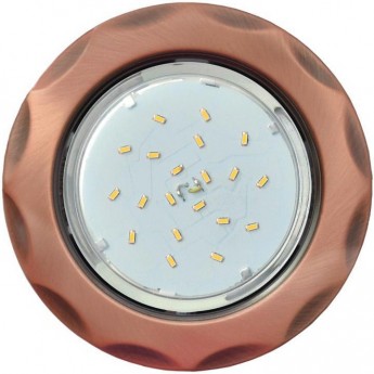 Встраиваемый светильник ECOLA H4 9014 FP81H4ECB GX53 "Звезда" Черненая медь Встраиваемый светильник ECOLA H4 9014 FP81H4ECB GX53 "Звезда" Черненая медь